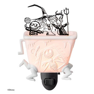 NWT The Nightmare Before Christmas LOCK, SHOCK, and BARREL Scentsy Mini Warmer